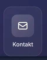 Kontakt app icon with envelope symbol on dark blue background